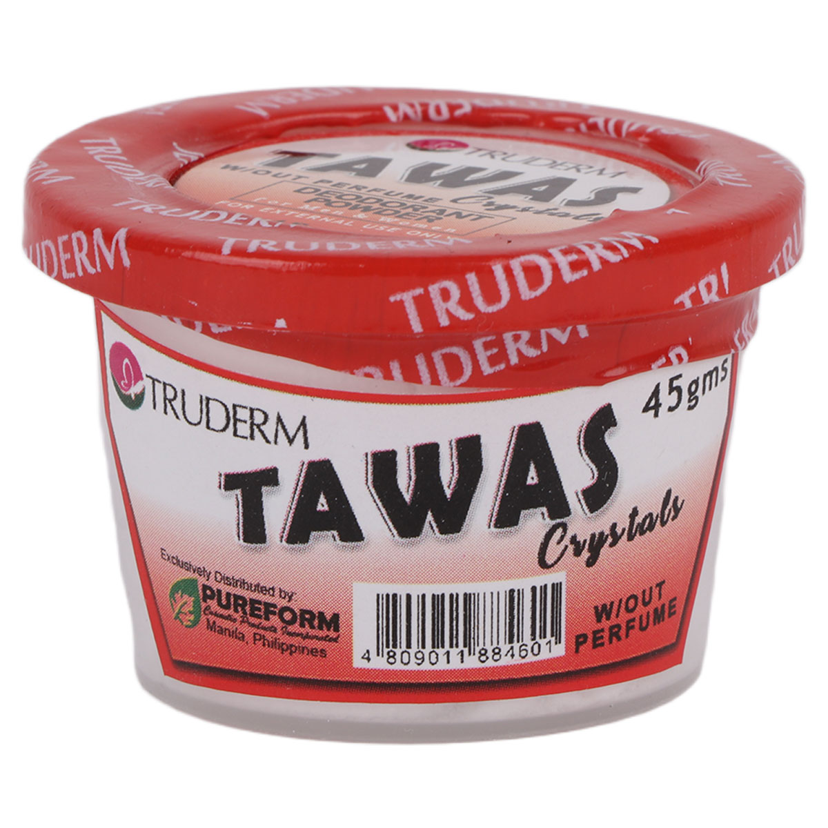 Truderm Red Tawas Powder 45g