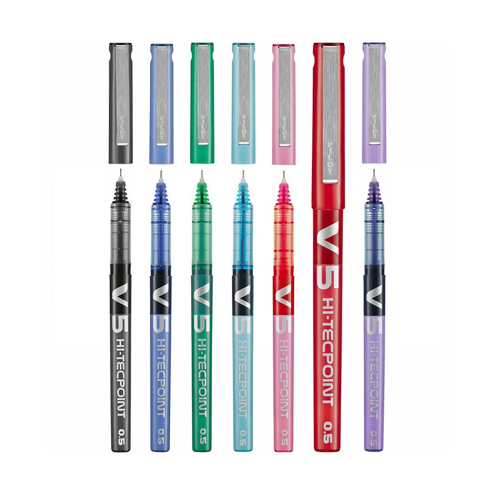 Pilot BX-V5 Assorted Pen Set 7 Piece