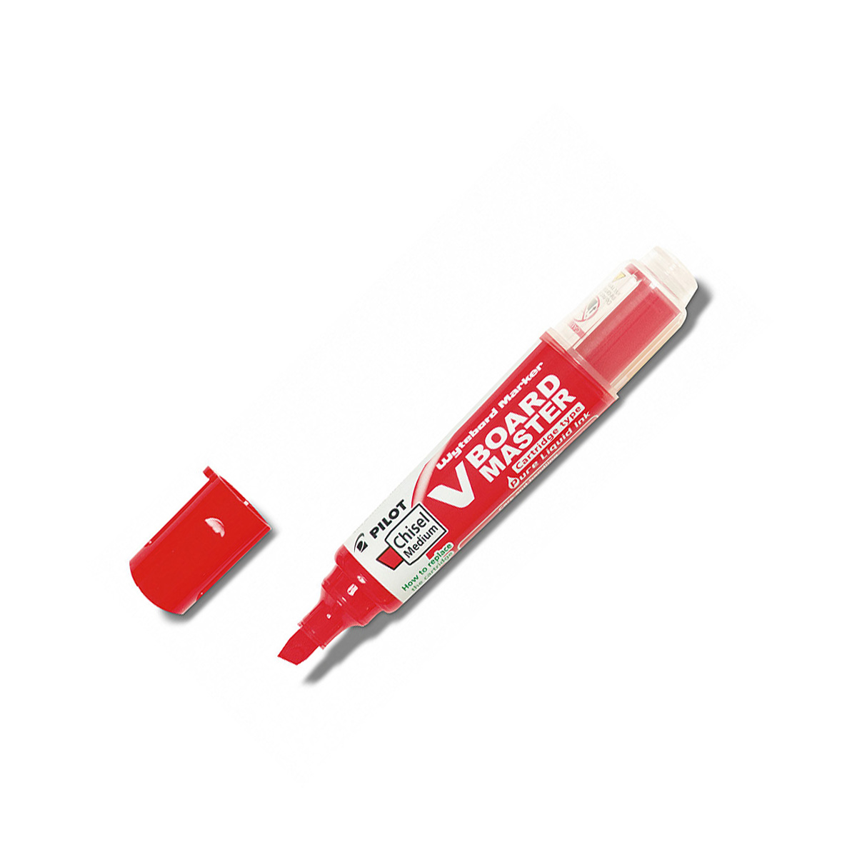 Whiteboard Chisel Marker Red