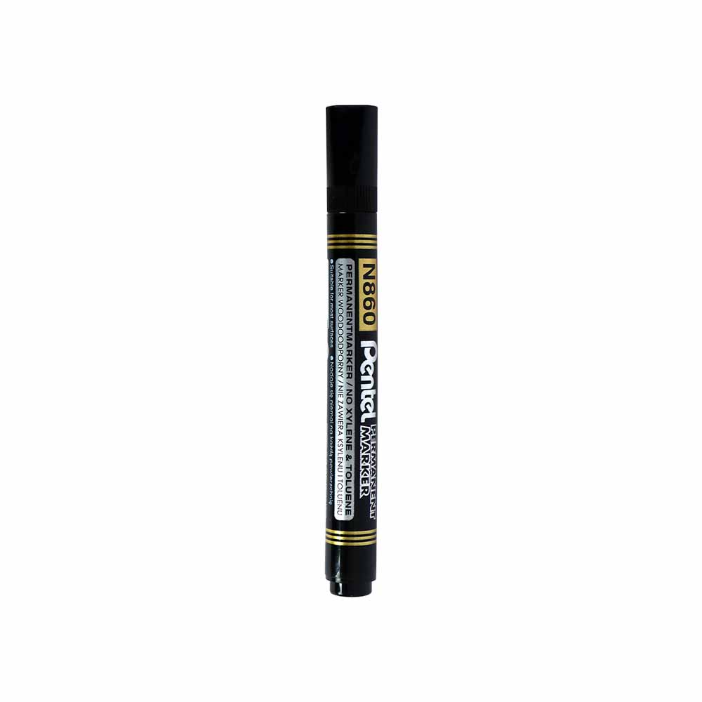 Pentel Chisel Permanent Marker Black