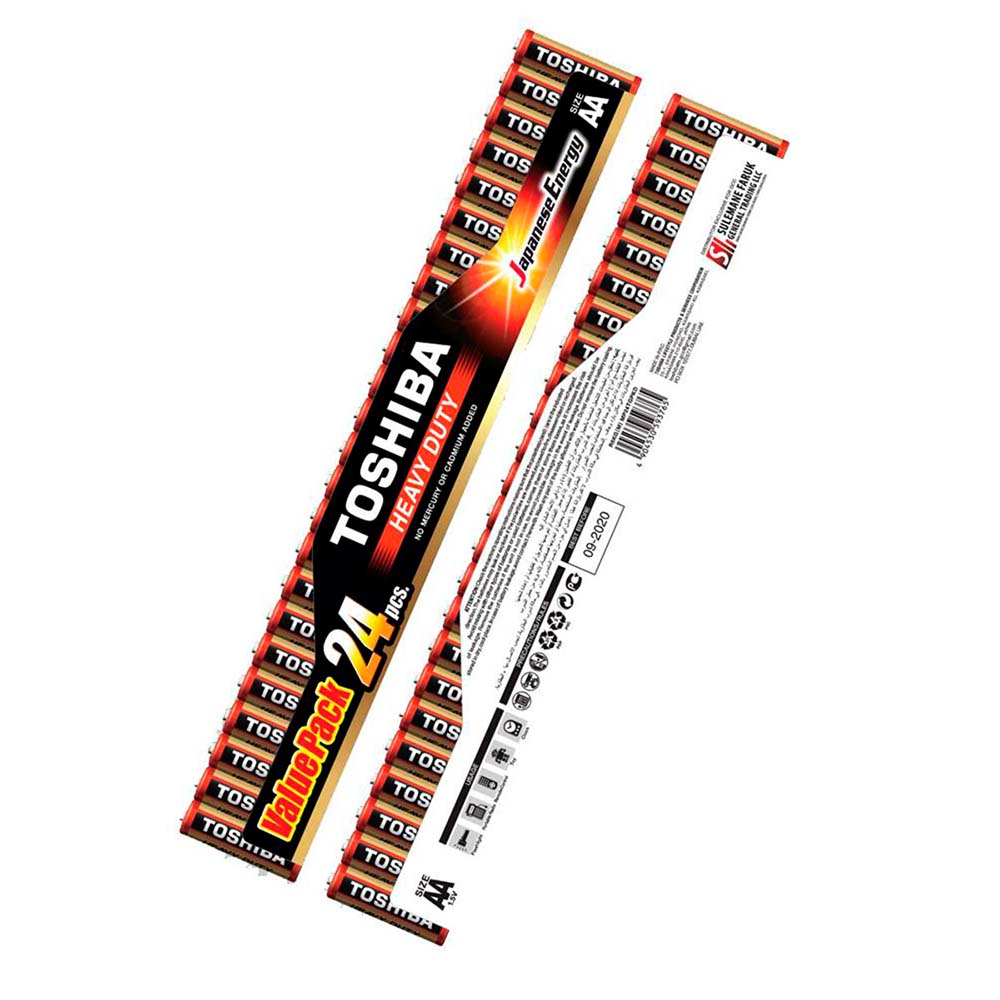 Toshiba AA Battery 24 Piece