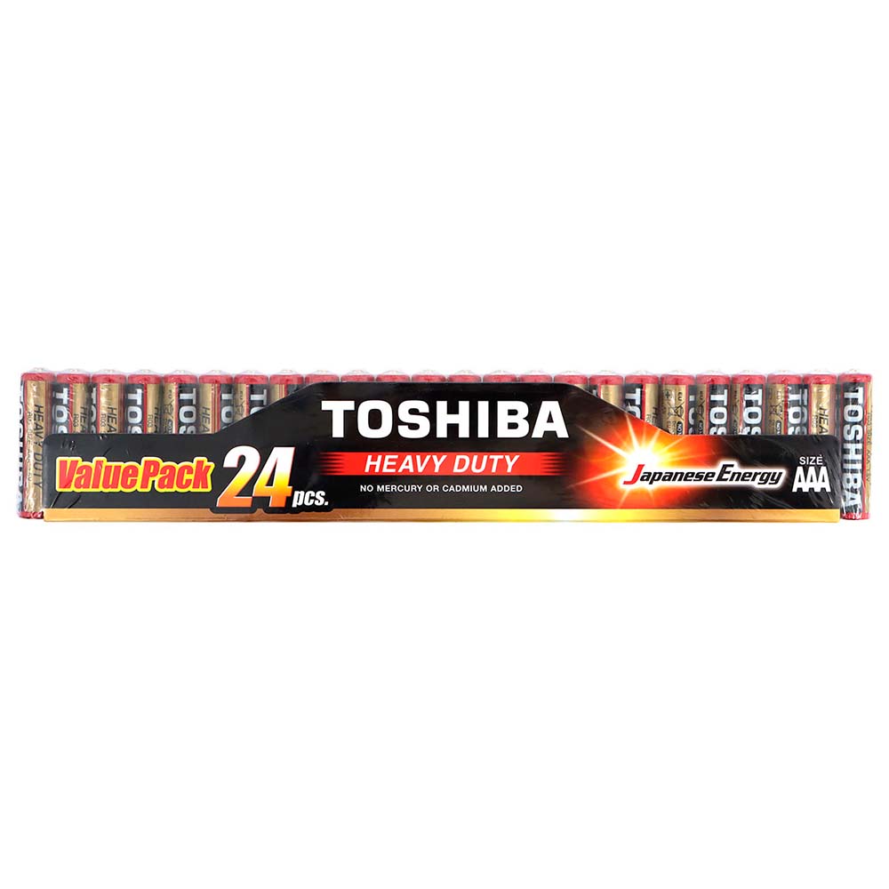 Toshiba AAA Battery 24 Piece
