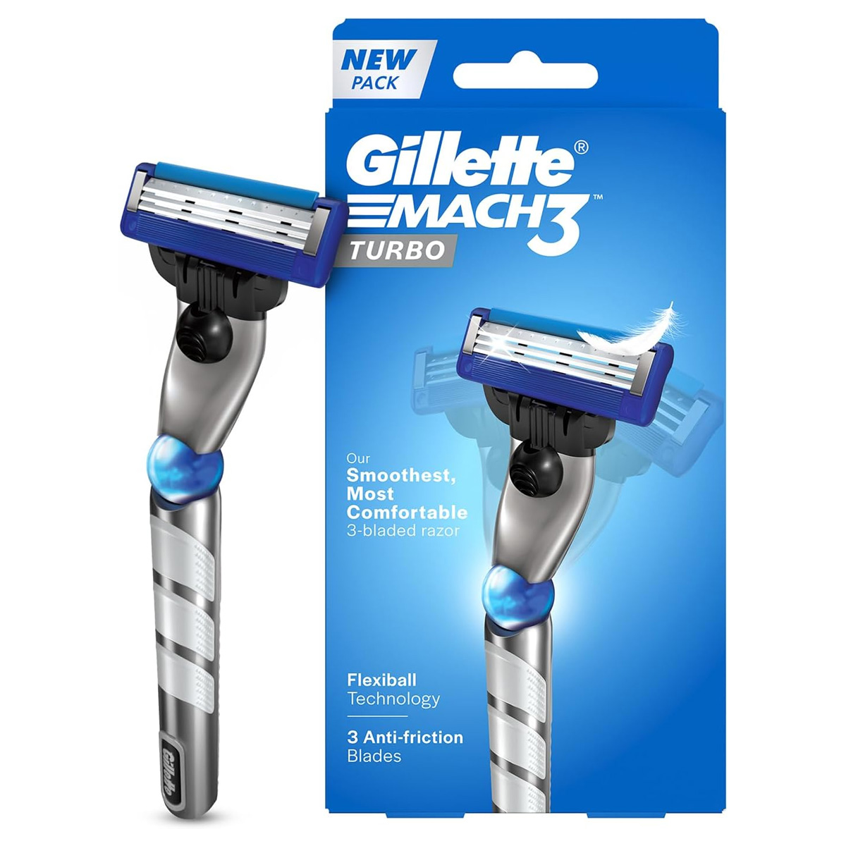 Gillette Mach 3 Razor Turbo