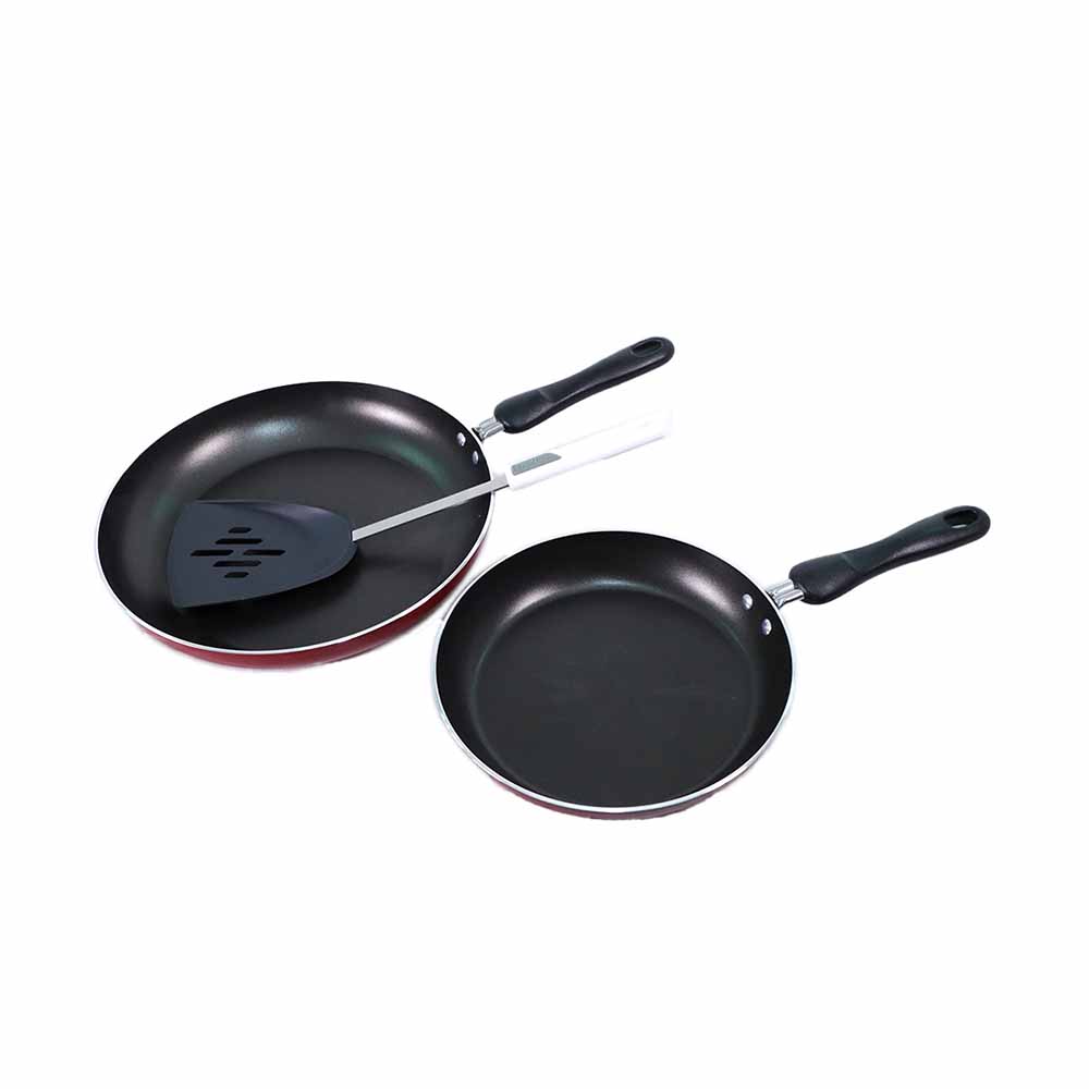 Prestige Frying Pan Set 22cm + 28cm with Tool