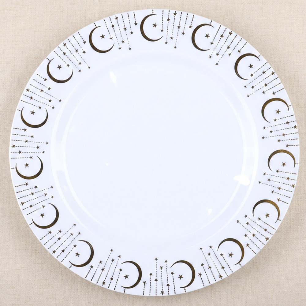 Round Dinner Plate Set 5 Piece