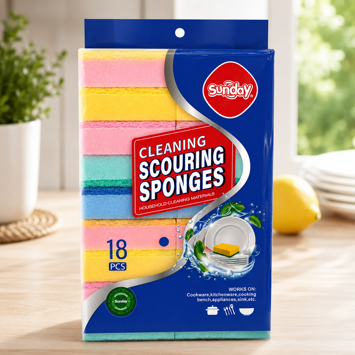 Cleaning Sponge 18pcs