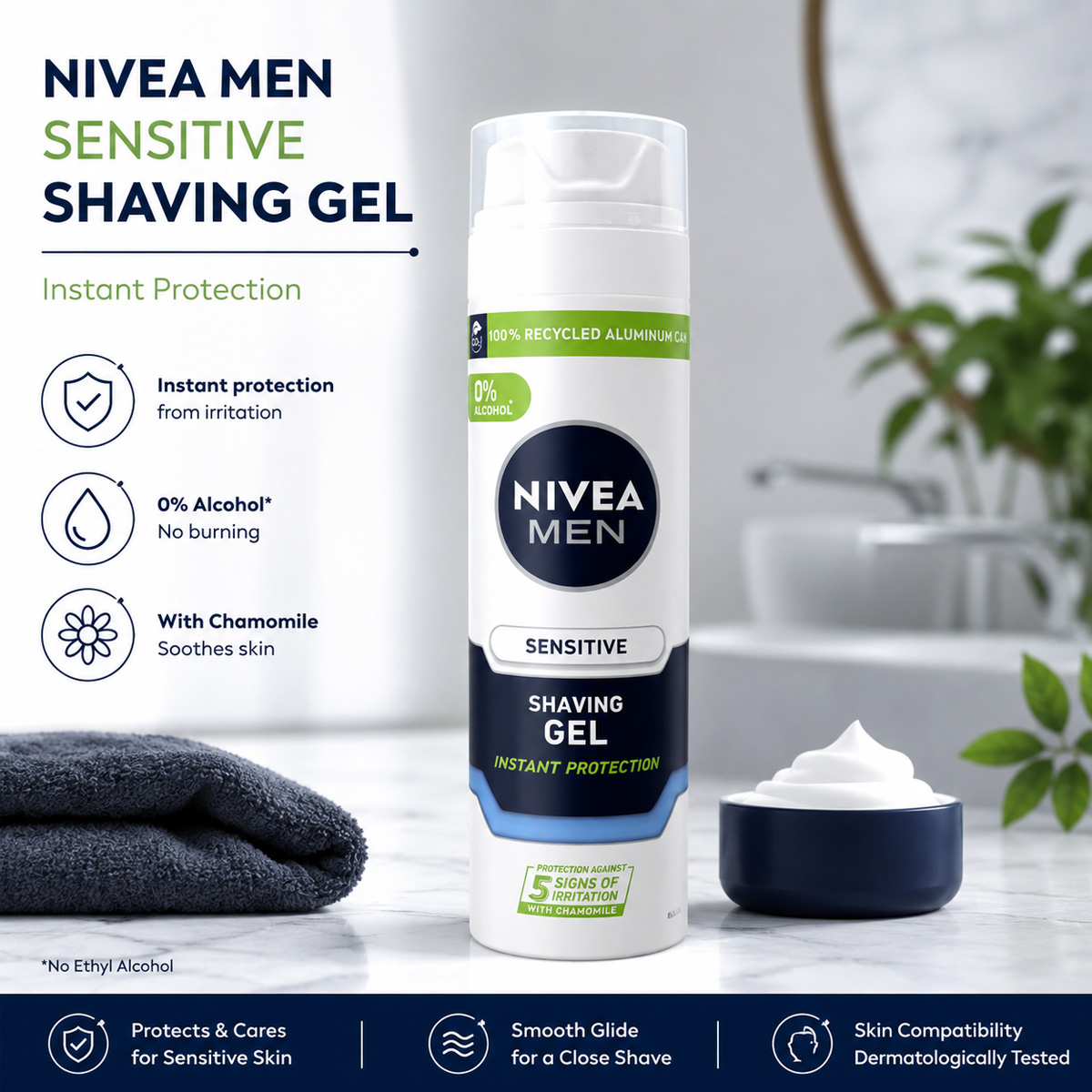 Nivea Shaving Gel 200ml