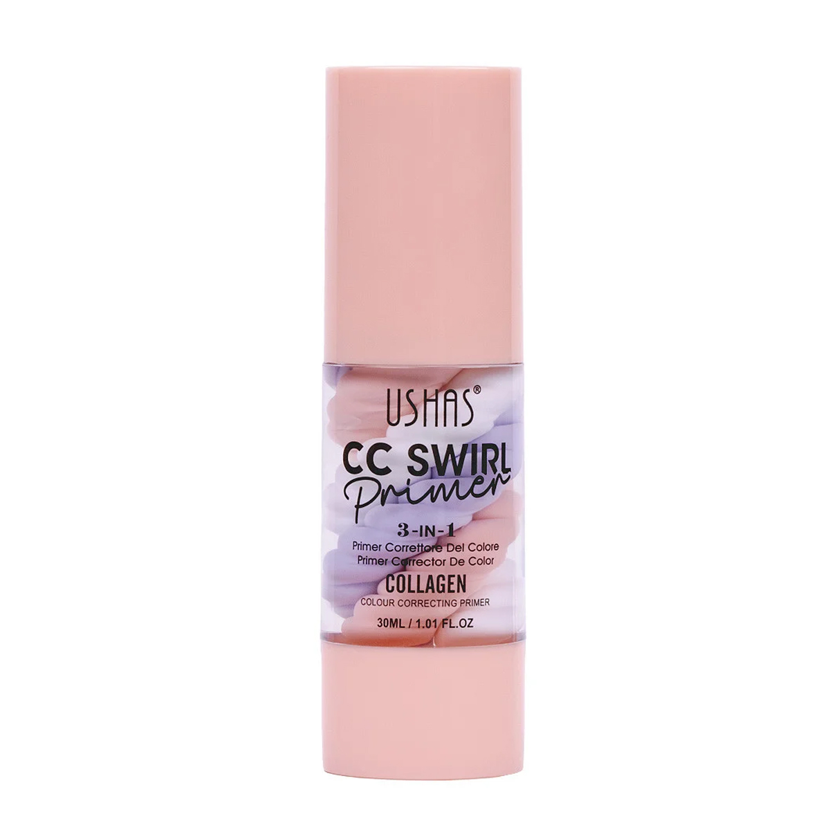 Ushas Cc Swirl Primer 3 in 1 Collagen 30ml