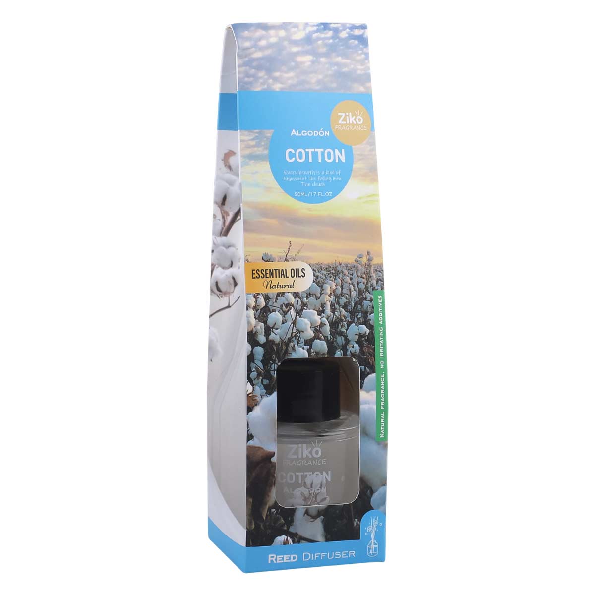 Ziko Cotton Fragrance Reed Diffuser 50ml