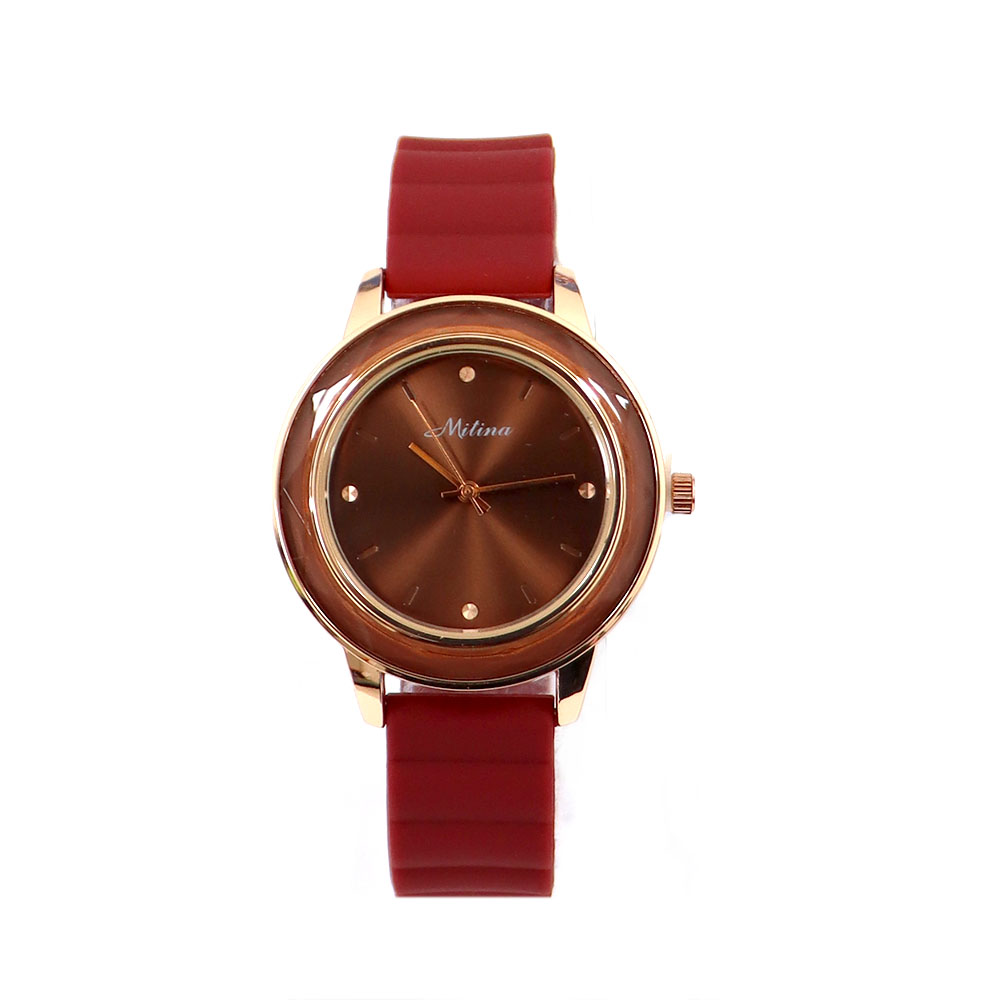 Ladies Rubber Watch