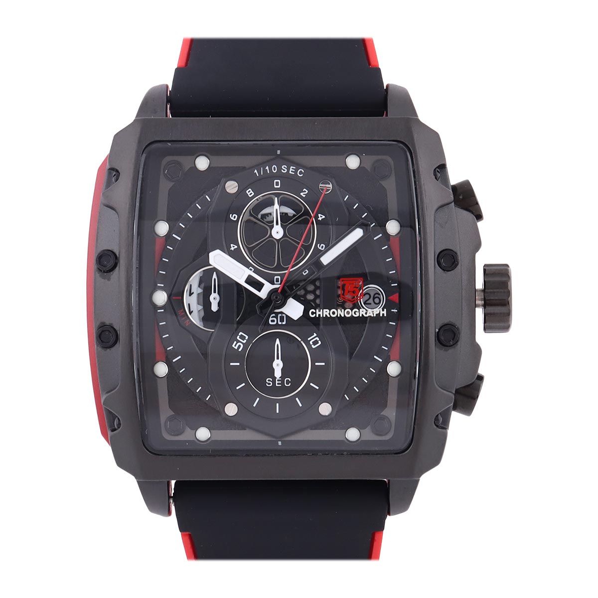 Men's Rubber Watch with Box