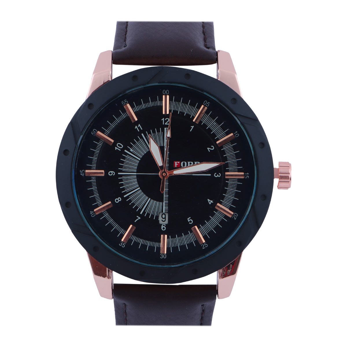 Mens Leather Watch