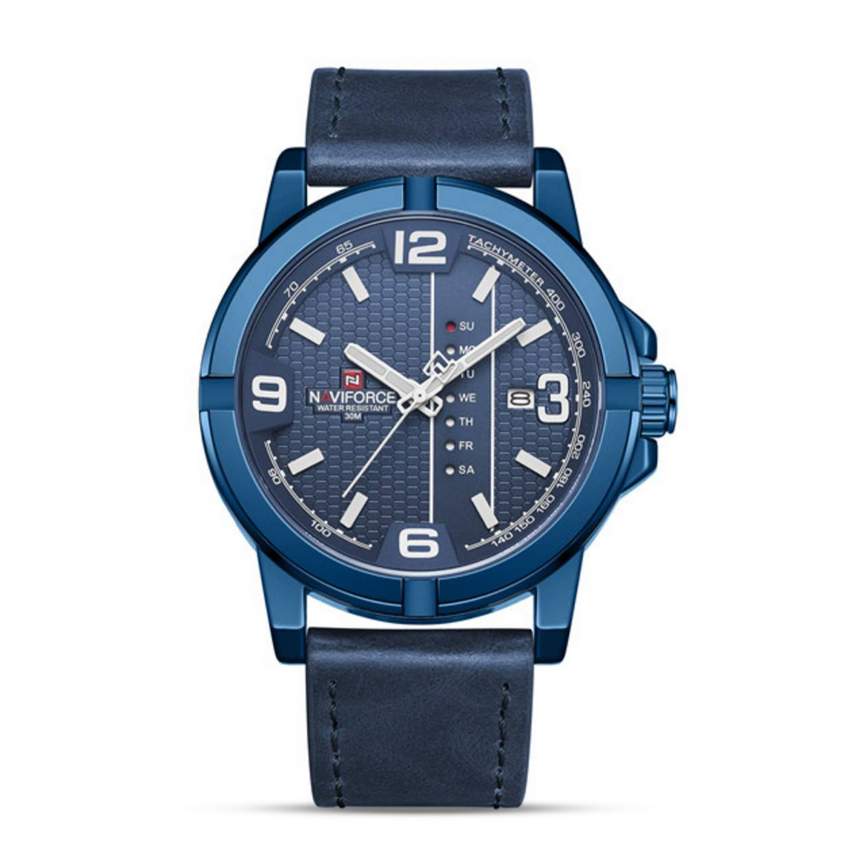 Men's Leather Watch with Box