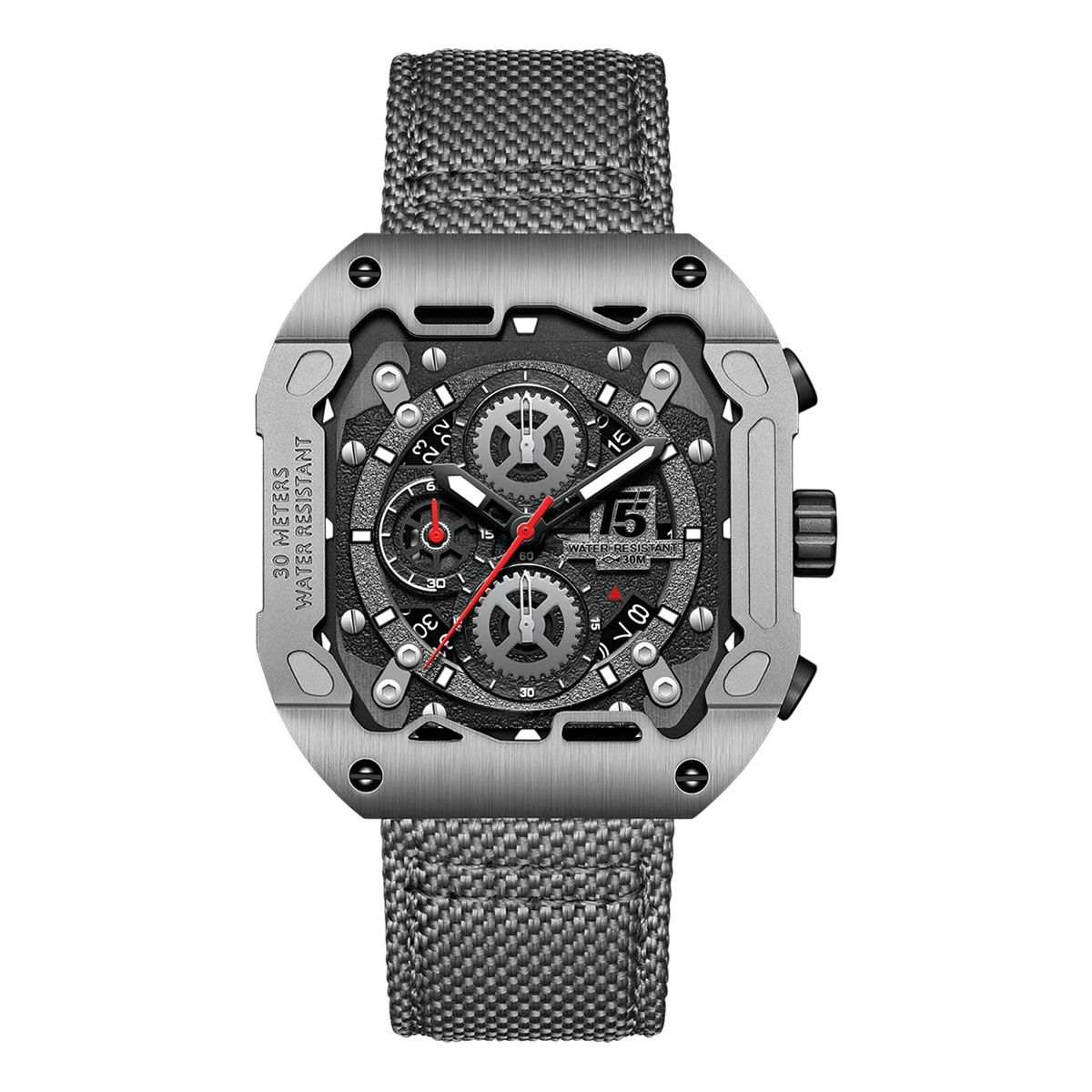 Men Leather Watch