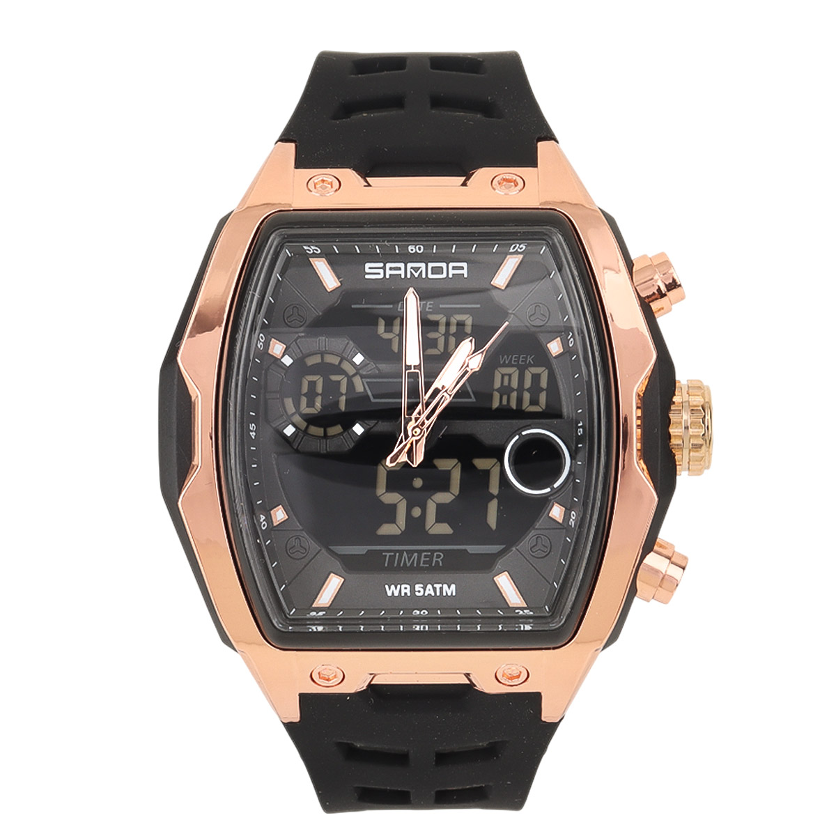 Men Rubber Watch