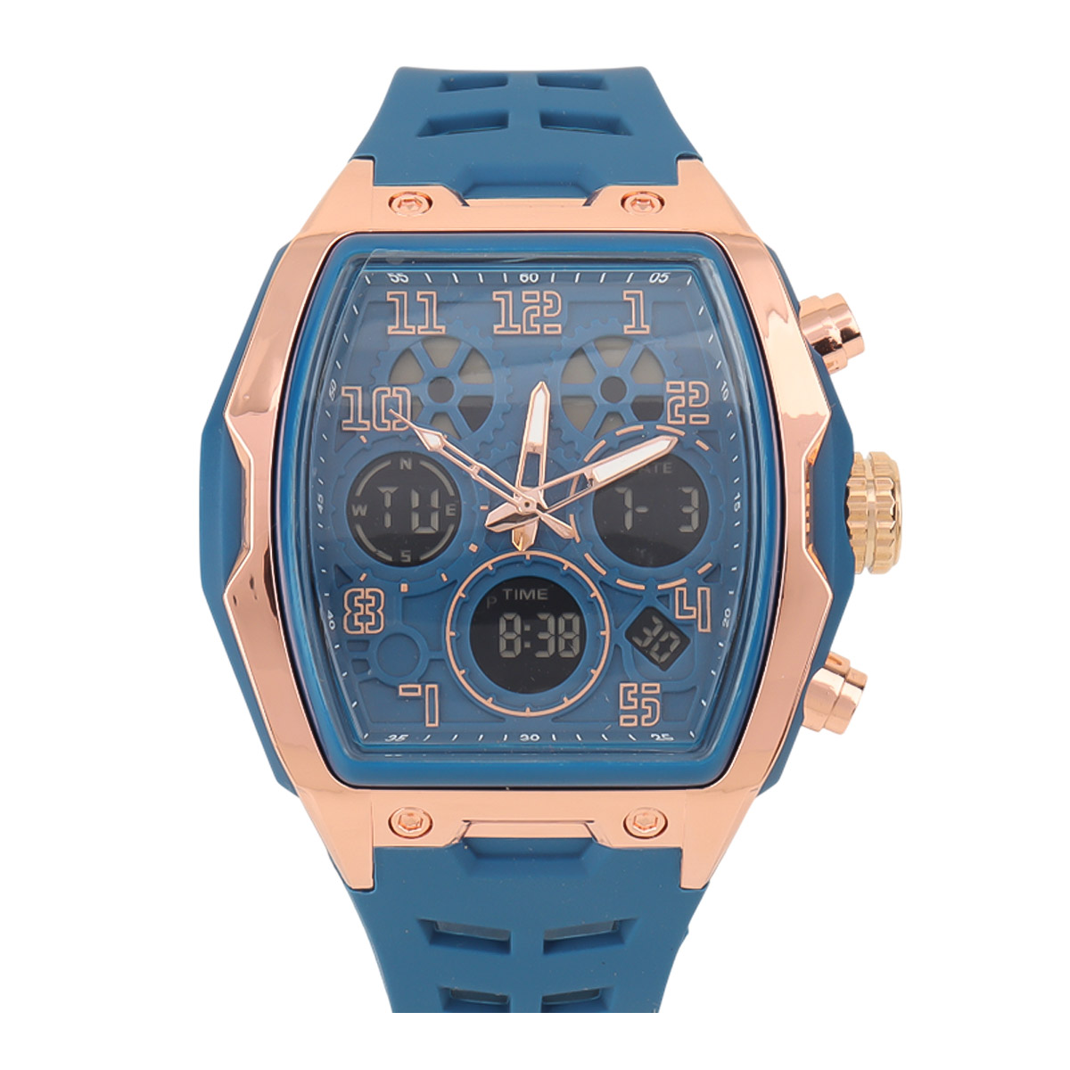 Men Rubber Watch
