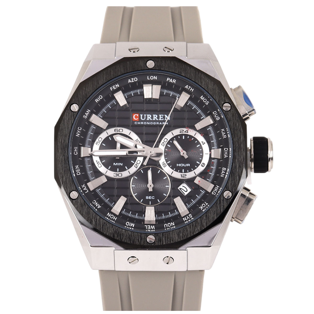 Men Rubber Watch