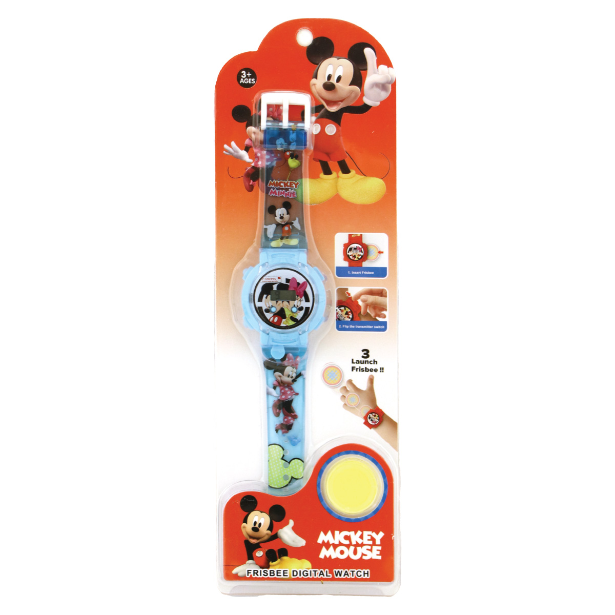 Kids Watch with Frisbee