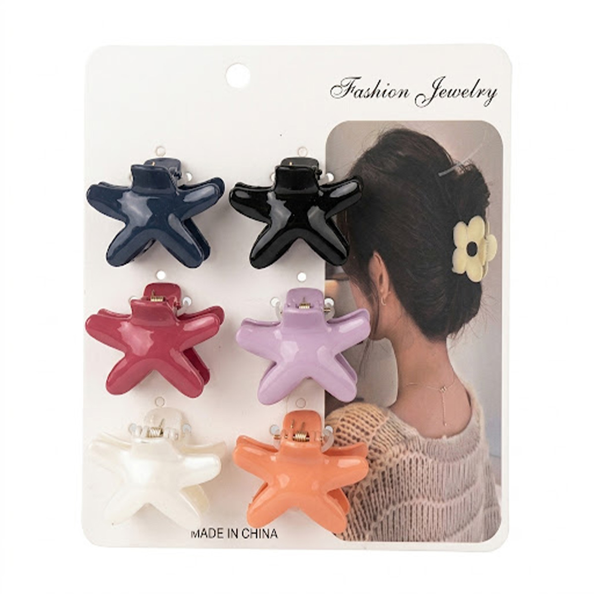 Acrylic Jaw Clip Set