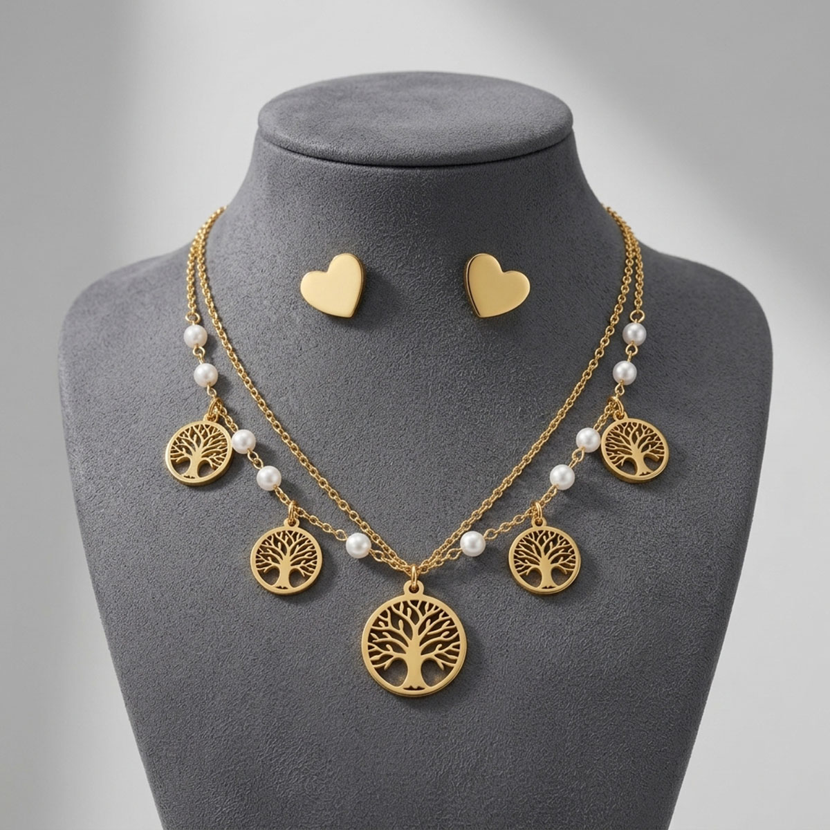 Chain Necklace Set