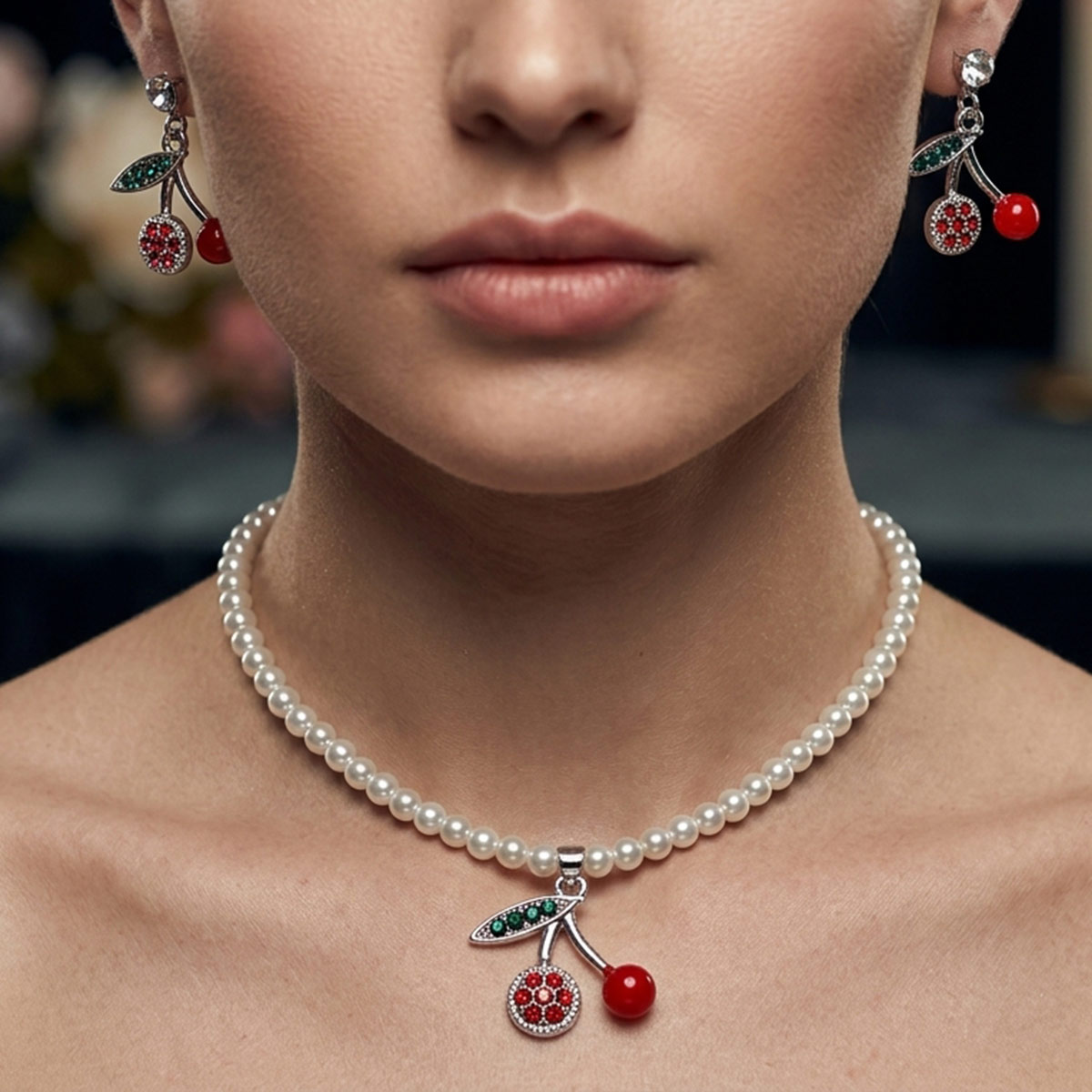Pearl Necklace Set