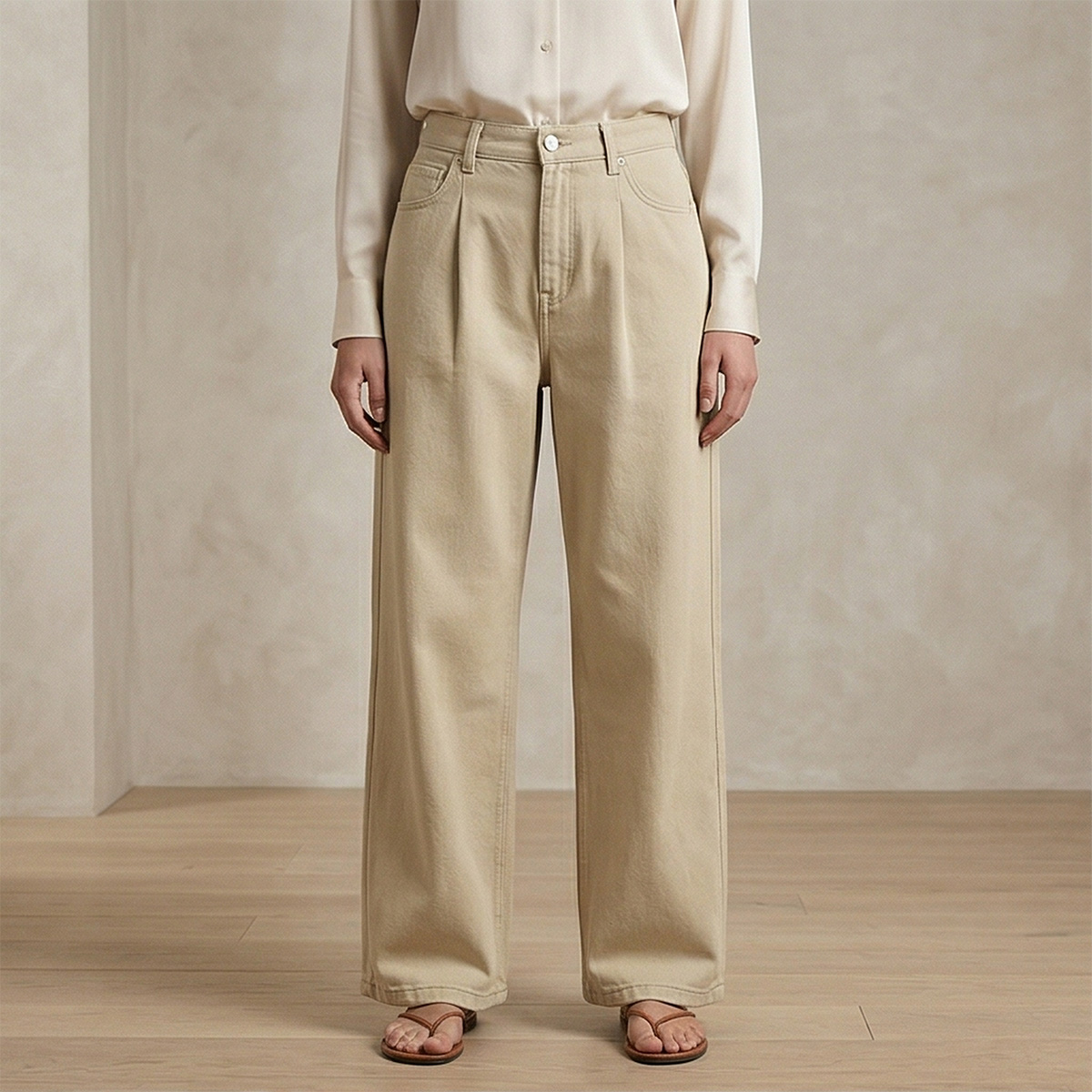 Ladies Straight Jeans