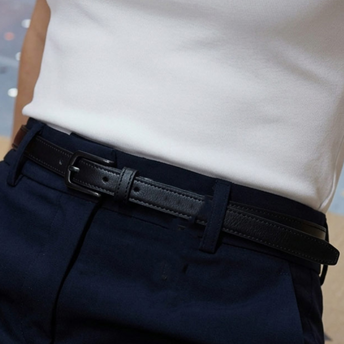 Ladies Leather Belt