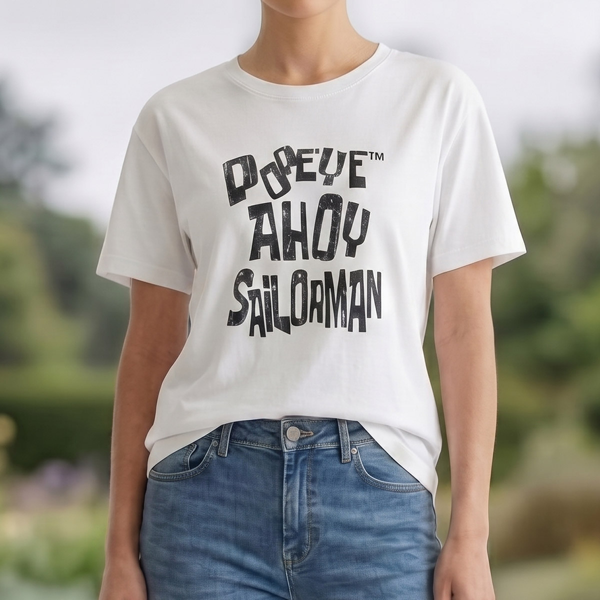 Ladies Printed Short Sleeve T-Shirt