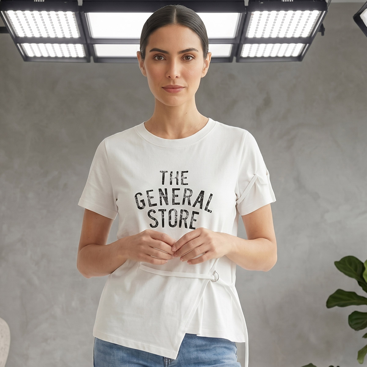 Ladies Printed Short Sleeve T-Shirt