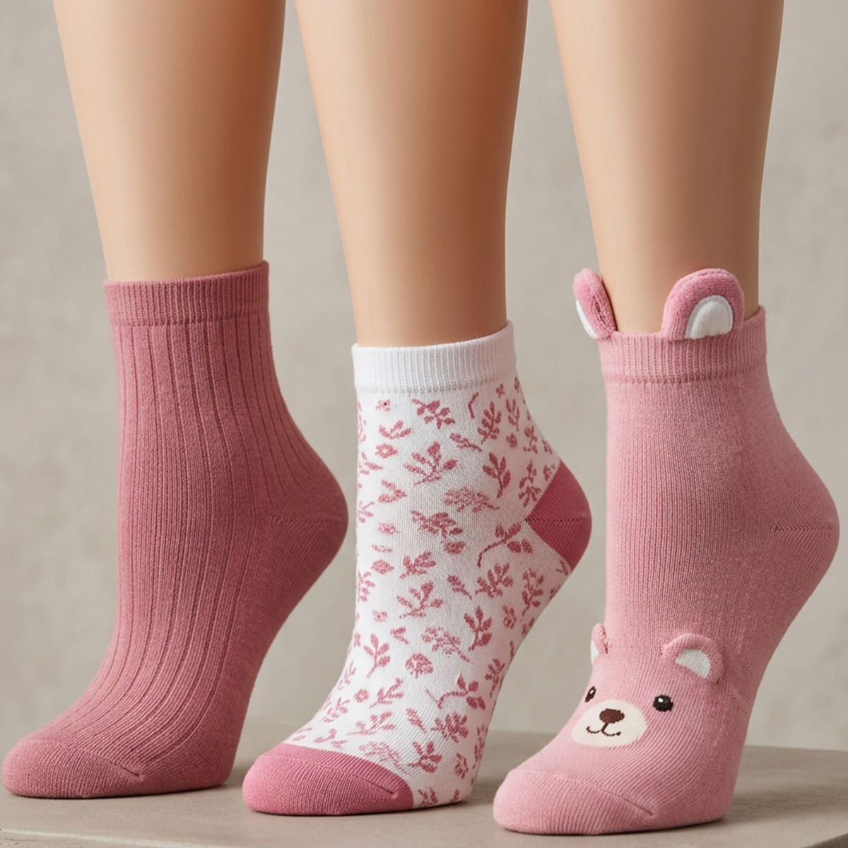 Ladies Socks Pack 3 Piece