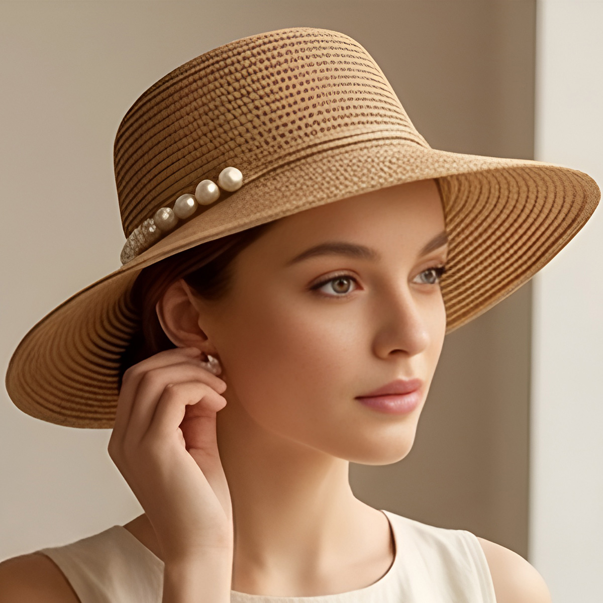 Ladies Round Cap