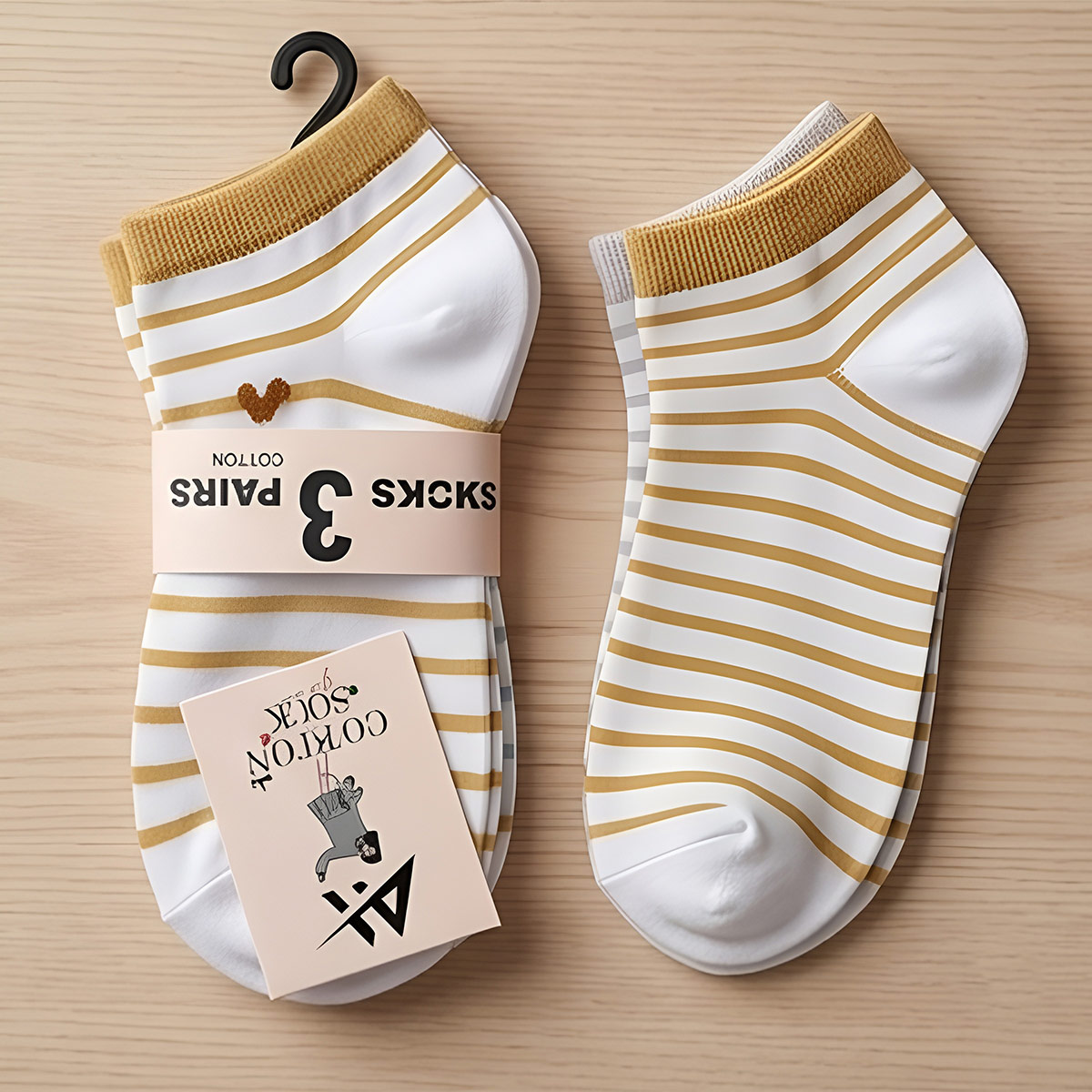 Ladies Socks 3 Piece