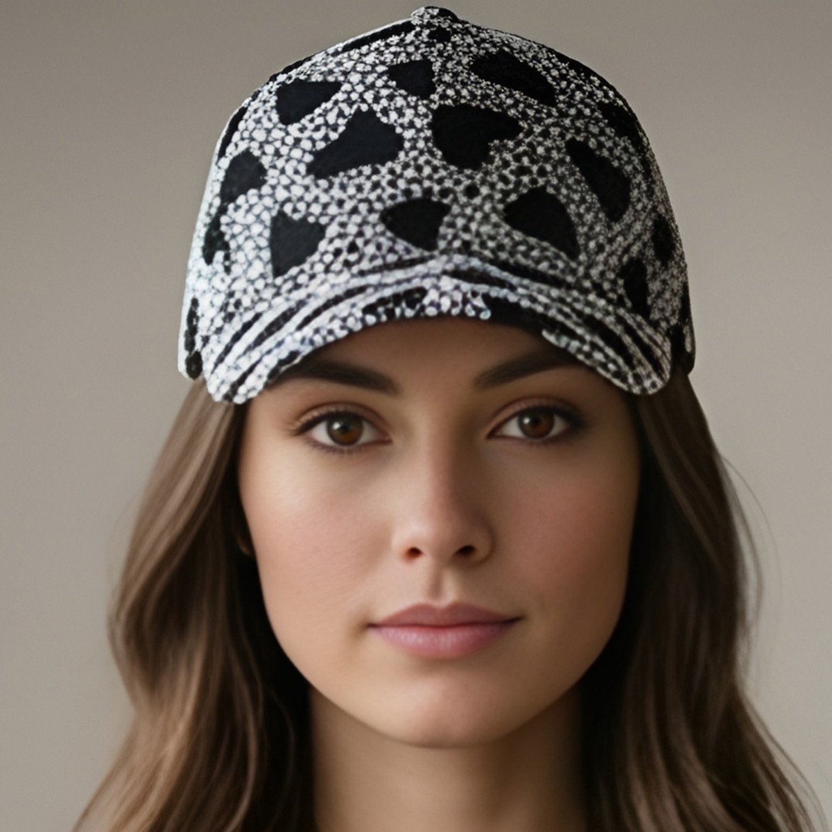 Ladies Printed Baseball Cap