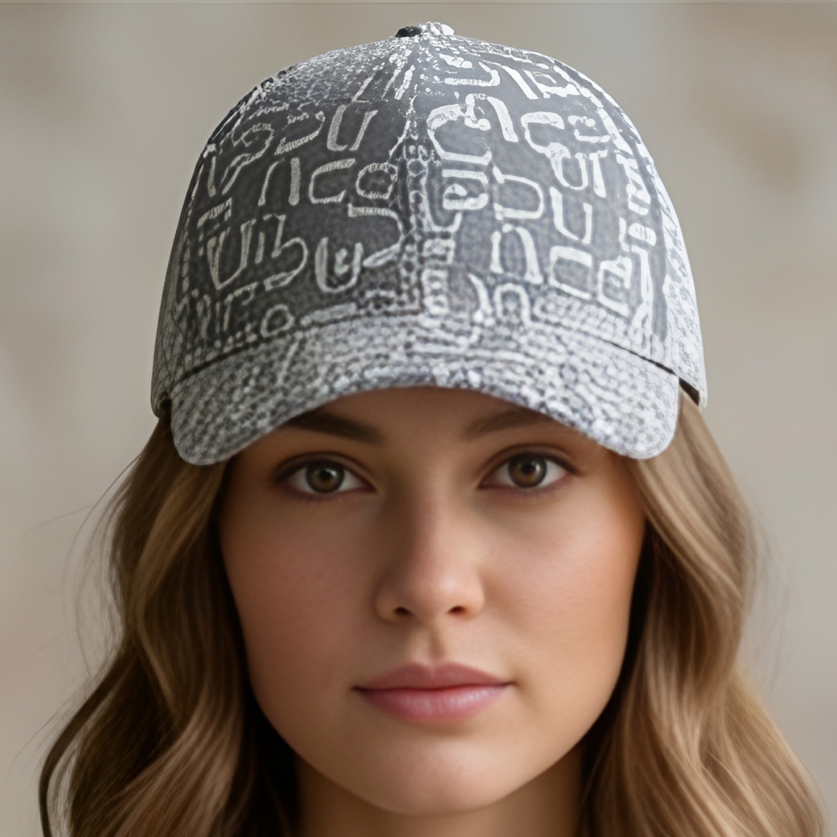 Ladies Printed Baseball Cap