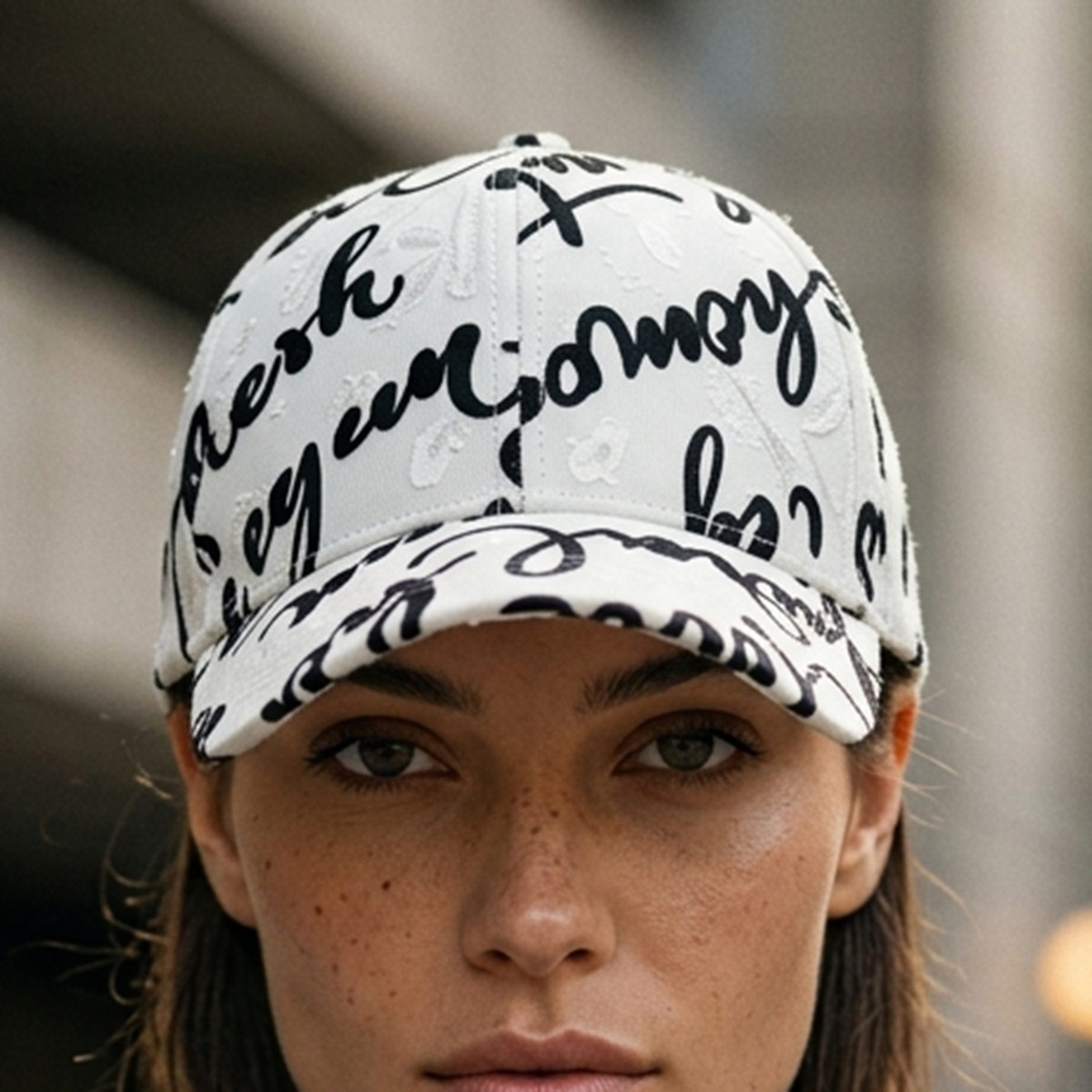 Ladies Printed Baseball Cap