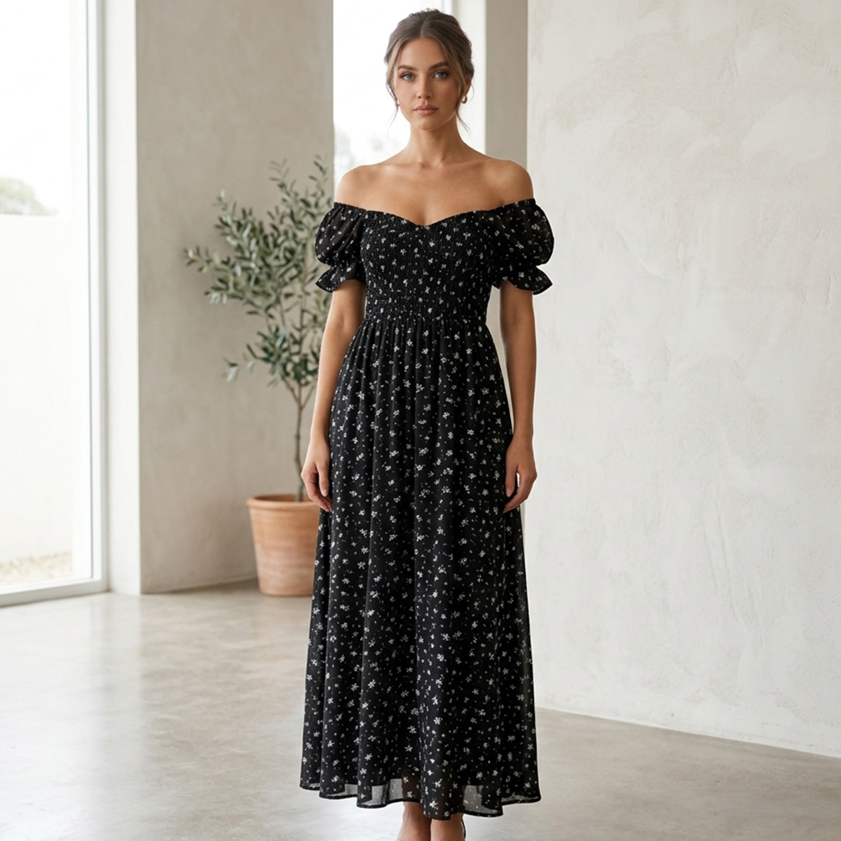 Ladies Casual Long Dress