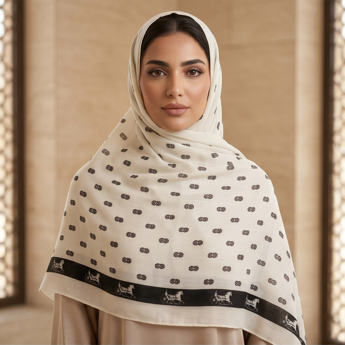 Ladies Scarf 70x70cm