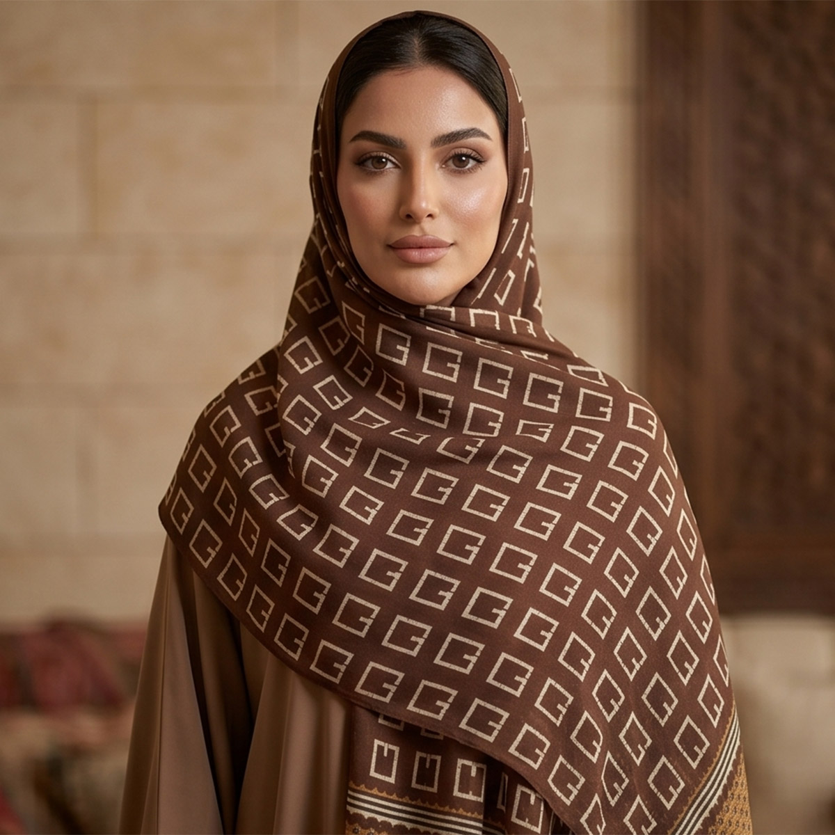 Ladies Scarf 70x70cm