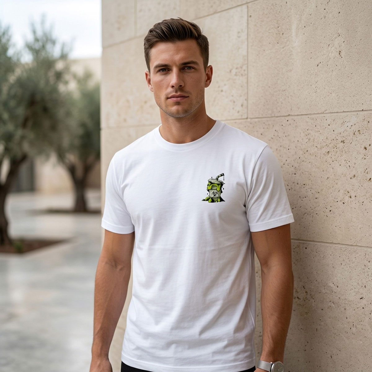 Men Oversize Printed T-Shirt