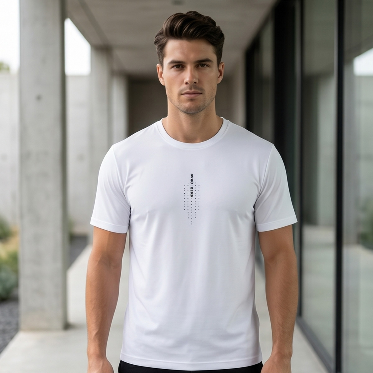 Men Sports T-Shirt Short Sleeve