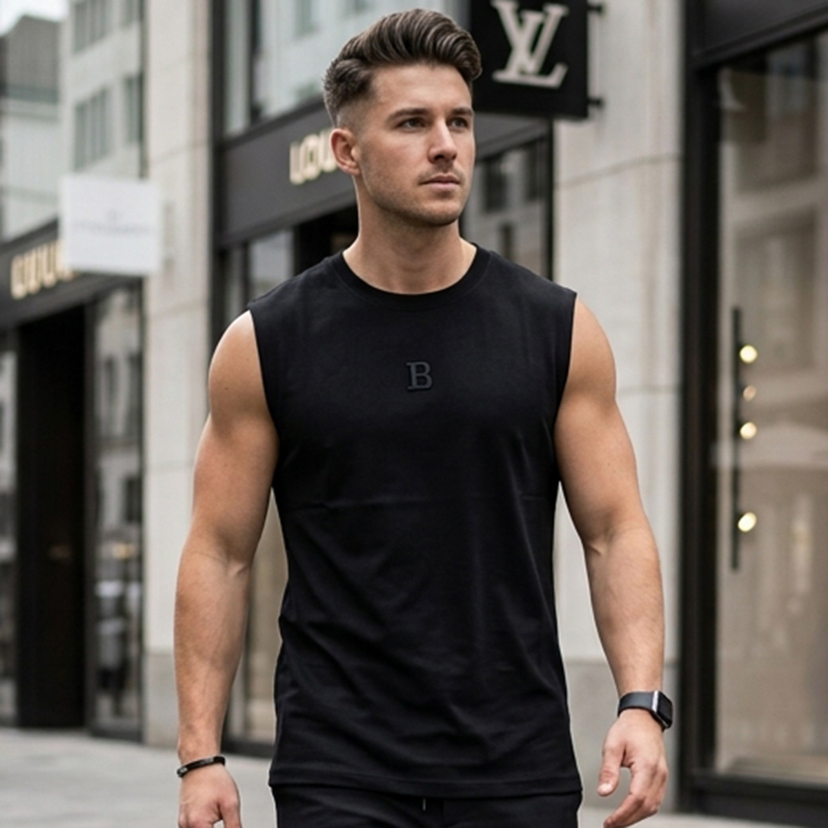 Men Sleeveless T-Shirt