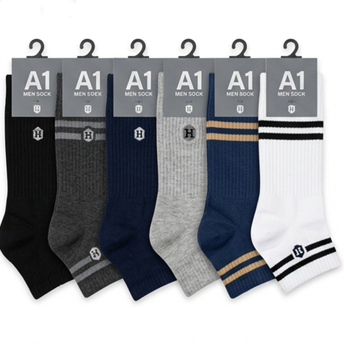 Men Sports Socks Single