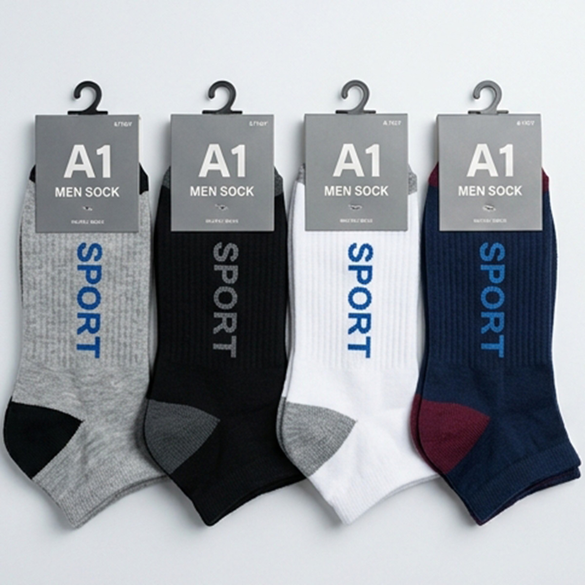 Men Plain Socks Pack 3 Pair