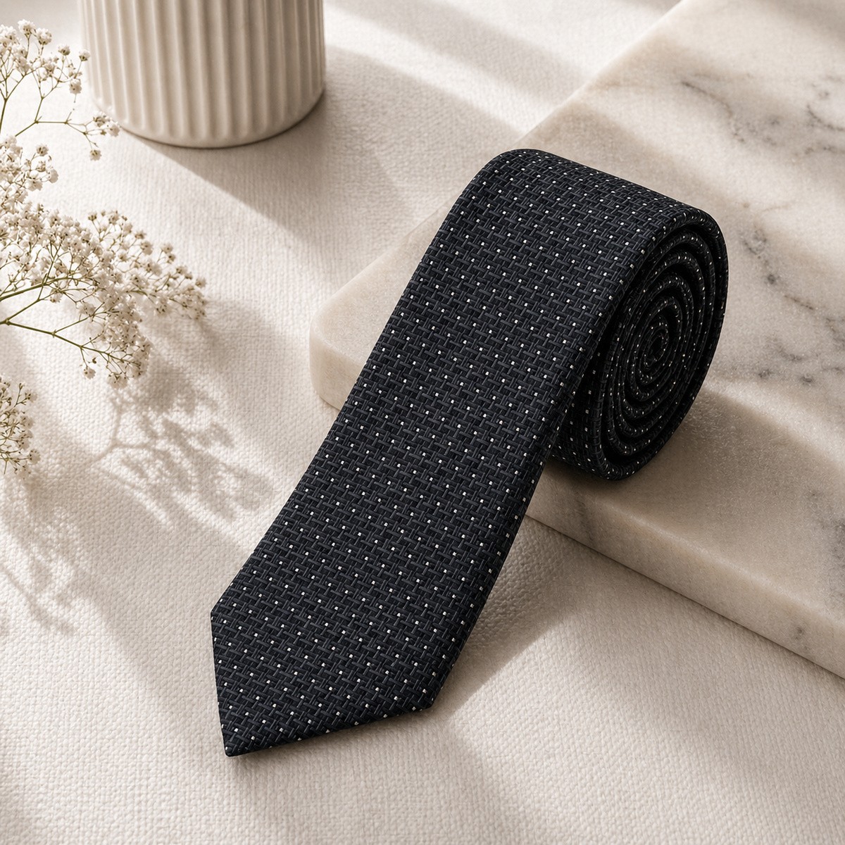 Men Slim Fit Tie 7cm 