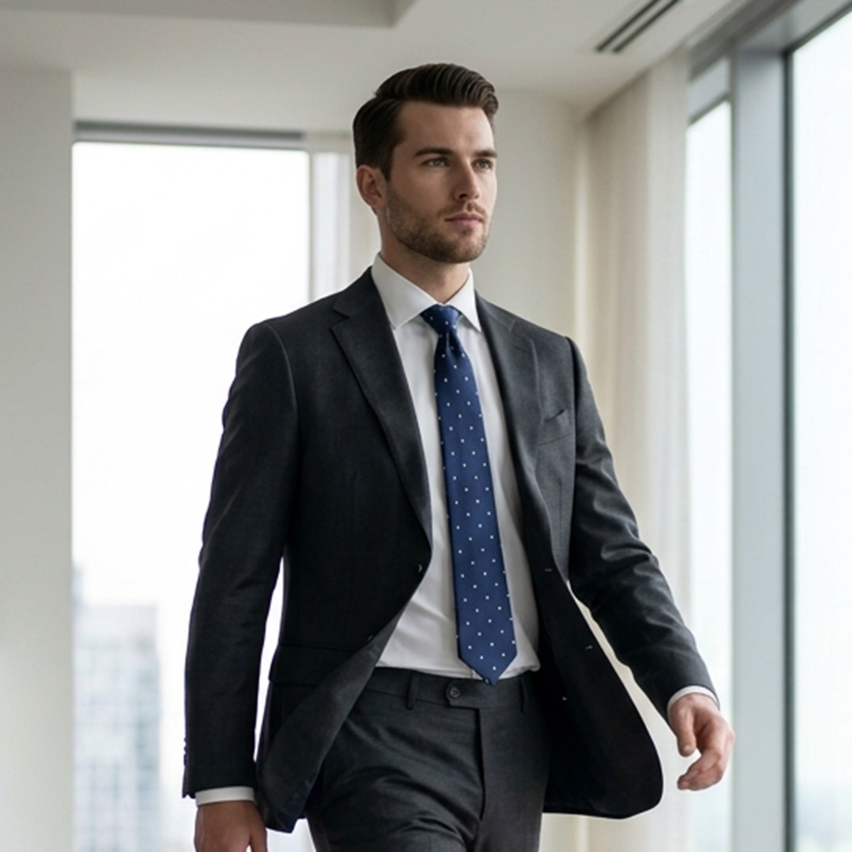 Men Slim Fit Tie 7cm