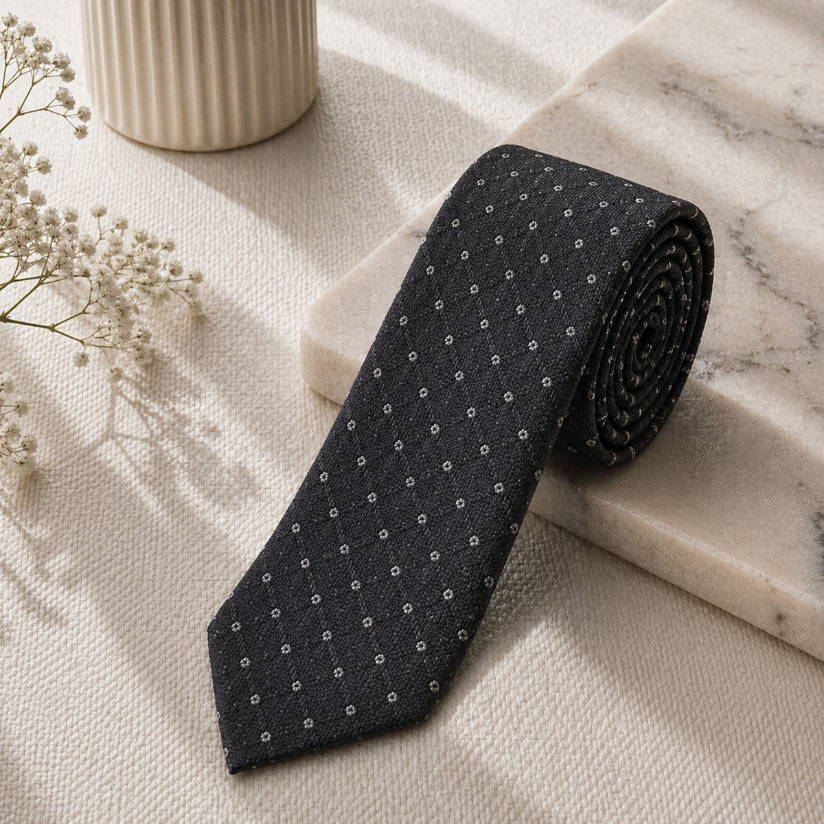 Men Slim Fit Tie 7cm 