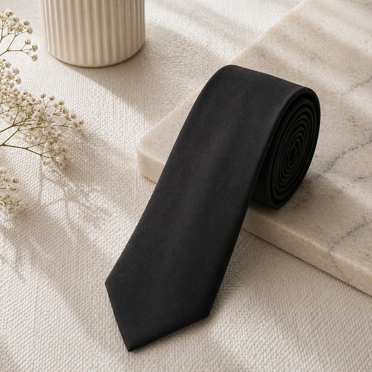 Men Slim Fit Tie 7cm 