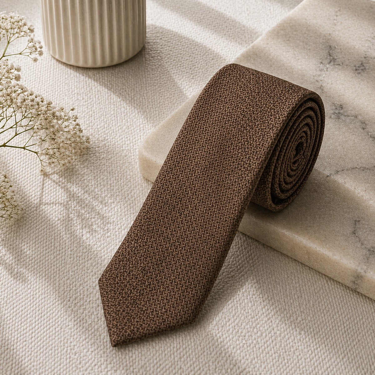 Men Slim Fit Tie 7cm 