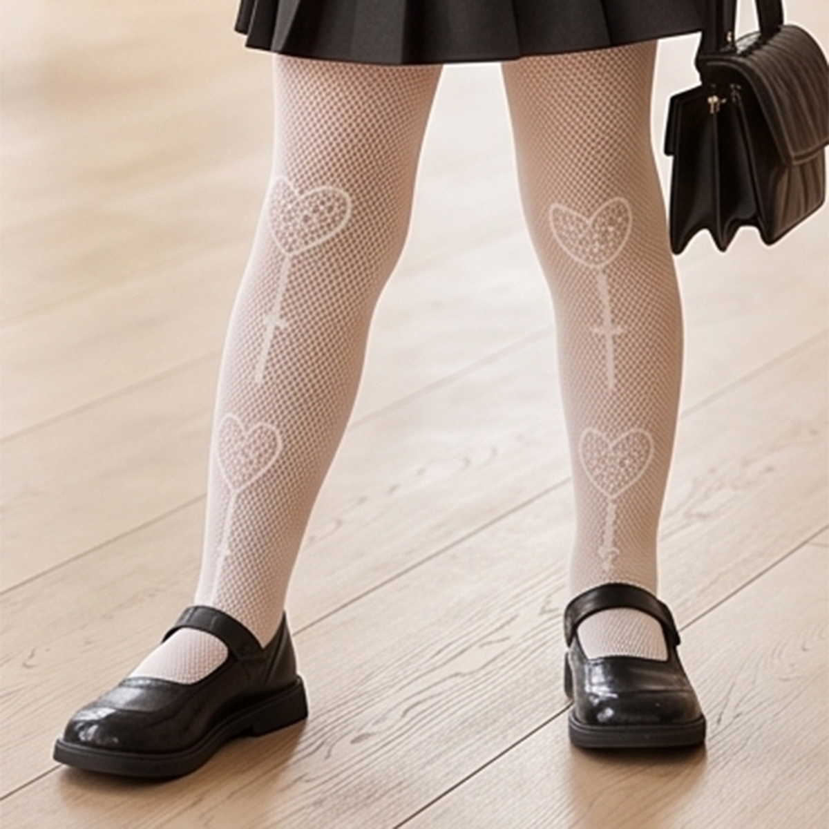 Girls Stocking White