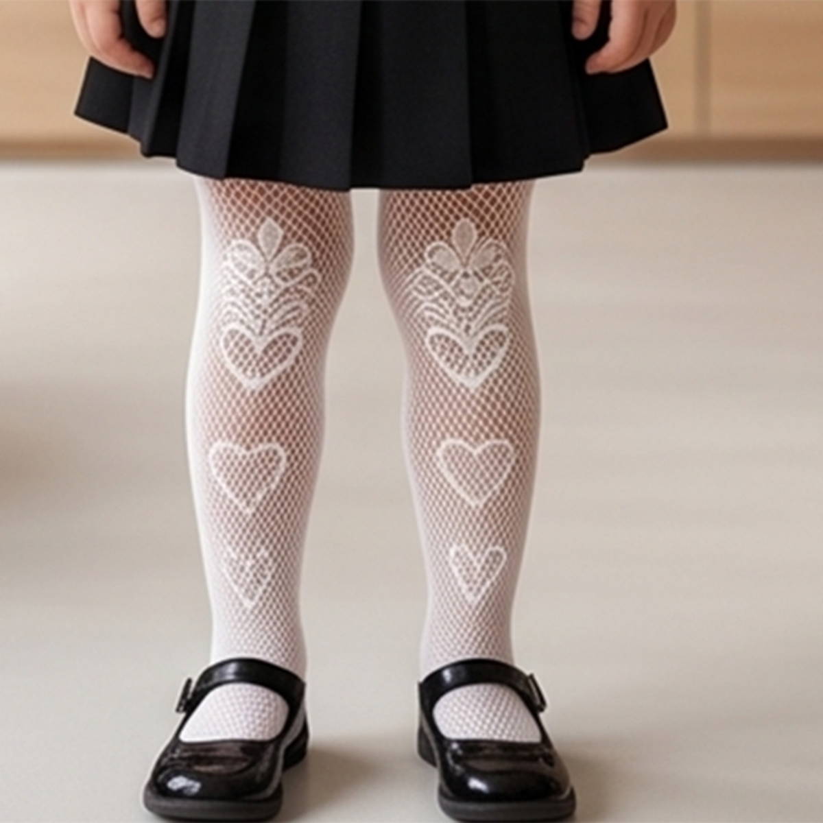 Baby Girls Stocking White